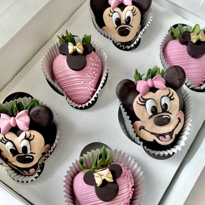 SPECIALTY THEME-Strawberries/ 6pc