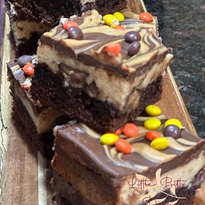 Triple Reese’s Cheesecake Brownies        1 Dozen 