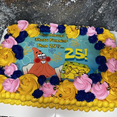 Quarter Sheet Cake 