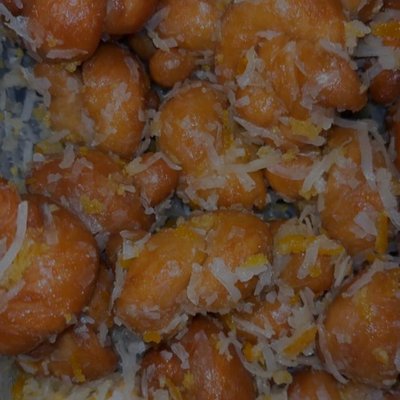 Orange-Coconut Fusion Beignet