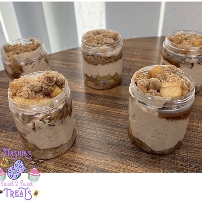 Caramel Apple Pie Cheesecake Cup 8oz 