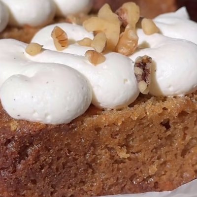 mini carrot cake loaf