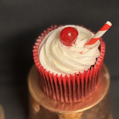 Cherry Coke Cupcakes (jumbo sized cupcakes