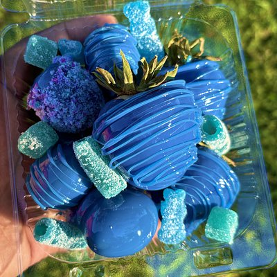 Candy Grapes & Strawberries Combo