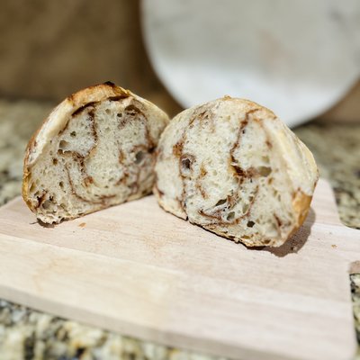 Cinnamon Swirl Sourdough Loaf 