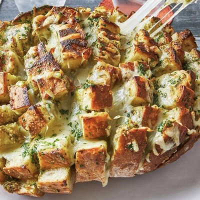 Herb Garlic Cheese Sourdough Bread Appetizer 