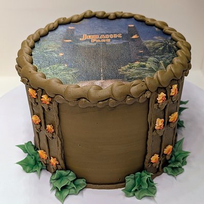 Custom Burn Cake