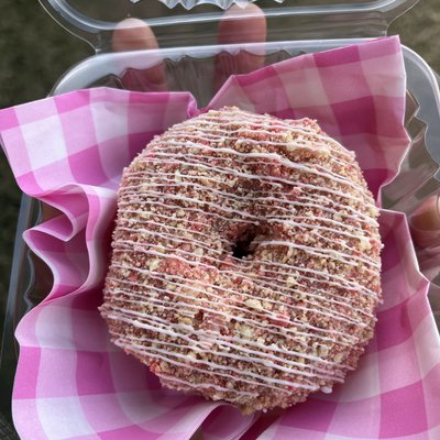 Strawberry Crunch Donut