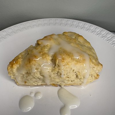 Glazed Lemon Scones 