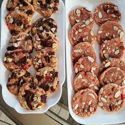 Cherry Dark Chocolate Mini Dozen Cookies