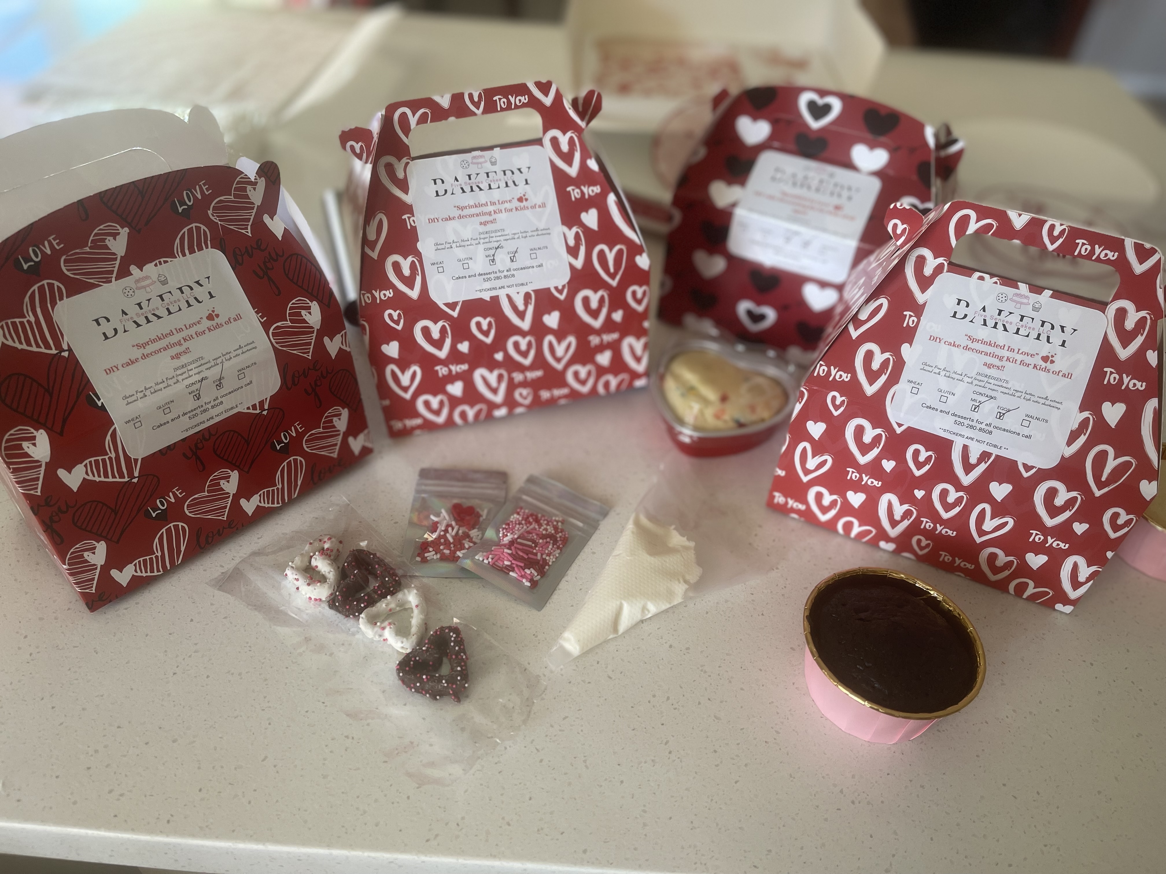 Valentines Day DIY Cake Decorating Kits