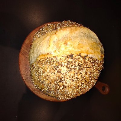 Sourdough Boule Everything Bagel