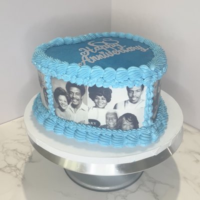Heart Tier Cake