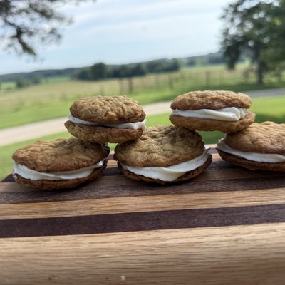 Half Dozen Of Sourdough Oatmeal Cream Pies 