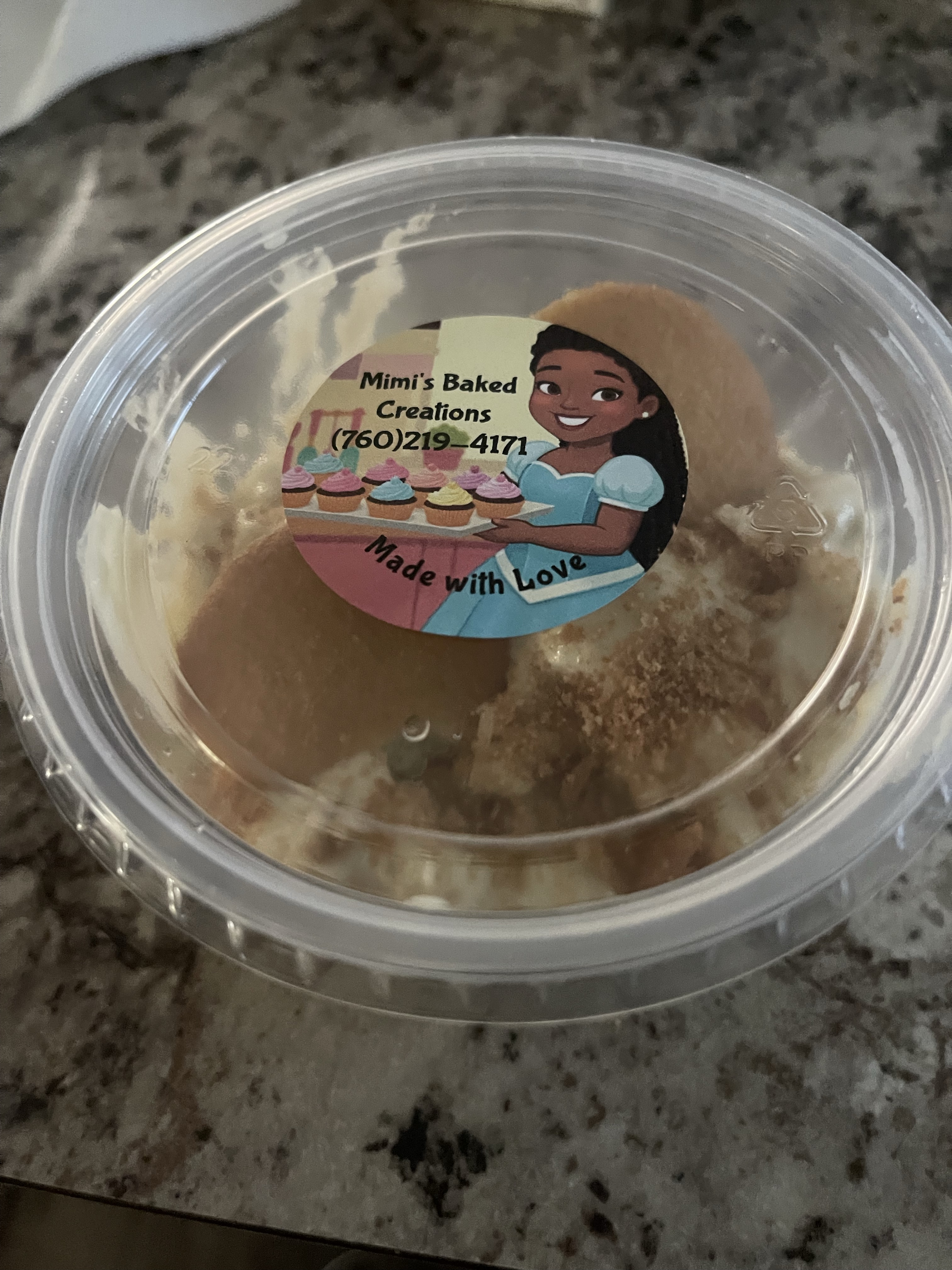 Individual Servings of Banana Pudding 