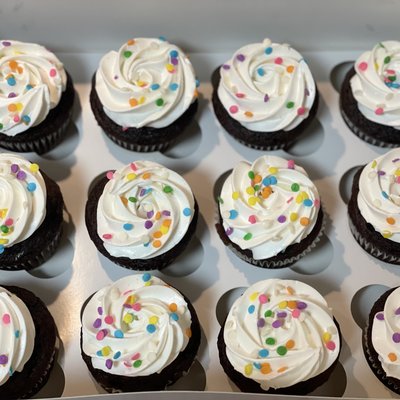 Vanilla Basic Cupcakes 