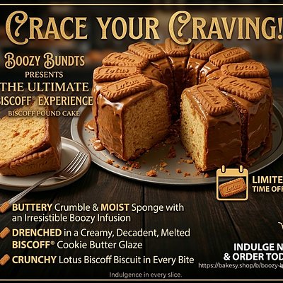 Biscoff Pound Cake 