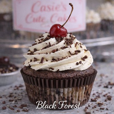 Black Forest Cupcake - 1/2 Dozen