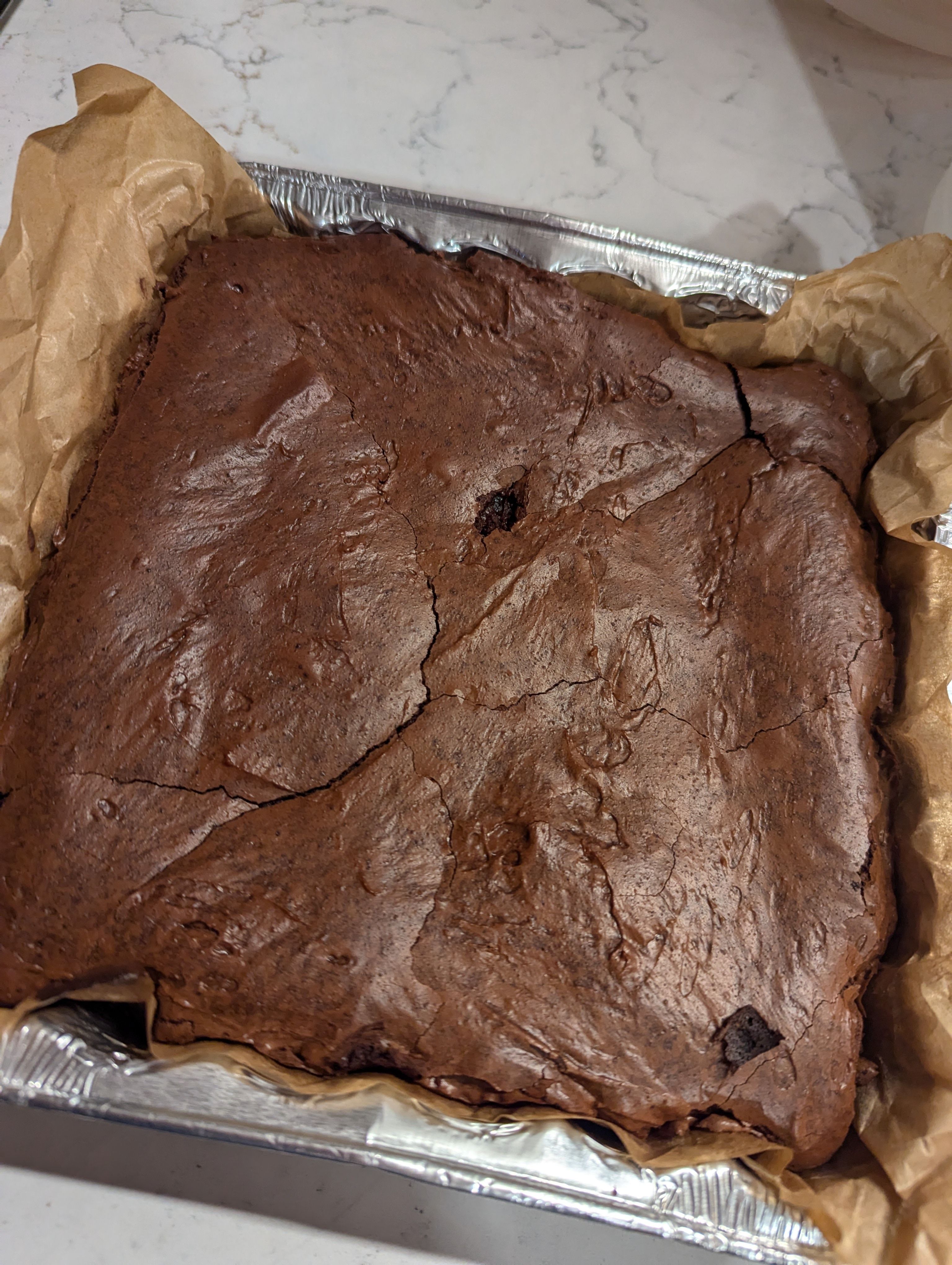Chewy Sourdough Brownies (Full Pan)