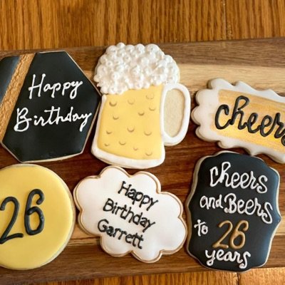 Add Metallic Icing To Cookies 