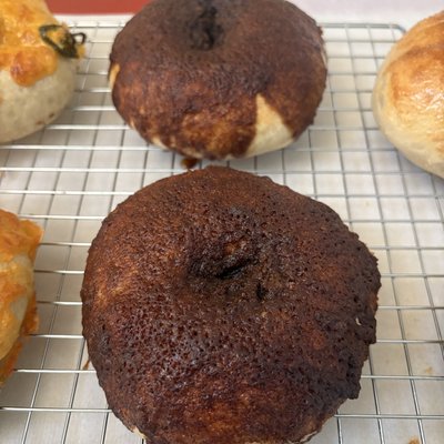 6 Pack Of Cinnamon Sugar Sourdough Bagels