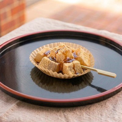 Warabi Mochi  with Soya beans powder -わらび餅