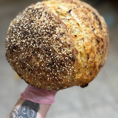 Everything Bagel Sourdough
