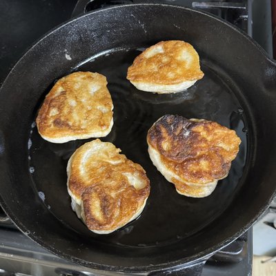 6 Sourdough English Muffins