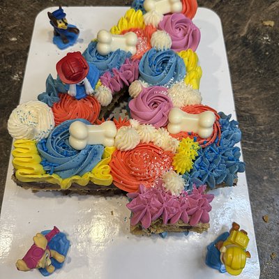 8.5x12” Cookie Cake - Single Layer