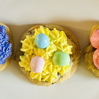 🐥 Springtime Chocolate Chip Cookies