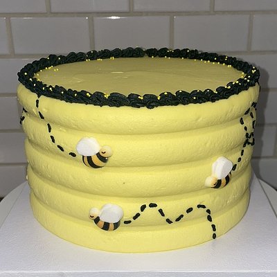7” Buttercream Round ~16 Servings