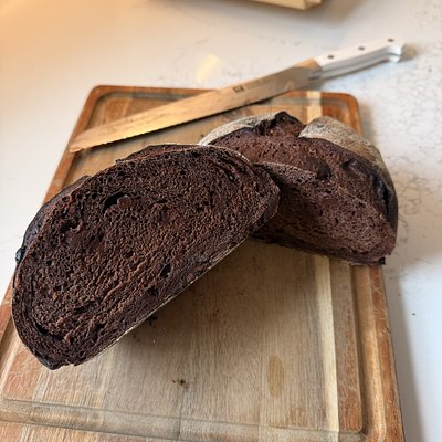 Chocolate Sourdough Loaf