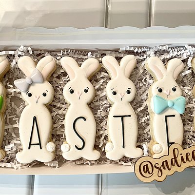 Easter Bunnies (Set Of 6)