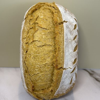 Pumpkin Sourdough Artisan Loaf