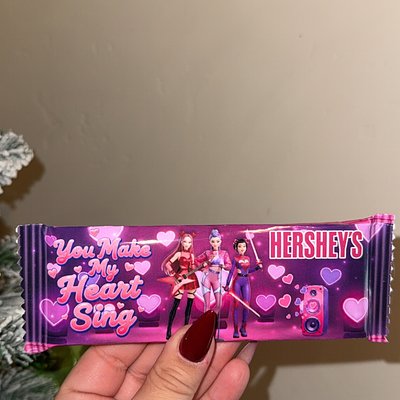 Custom Hershey’s bars 