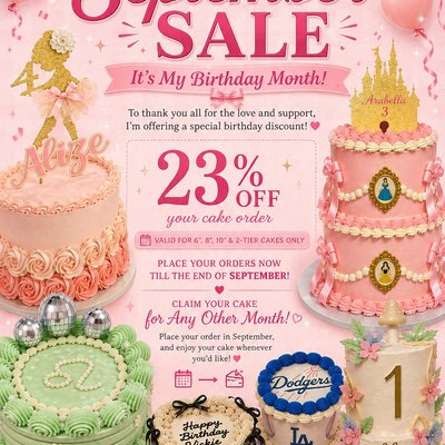 September Cake Sale
