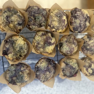 Blueberry Streusel Muffins 