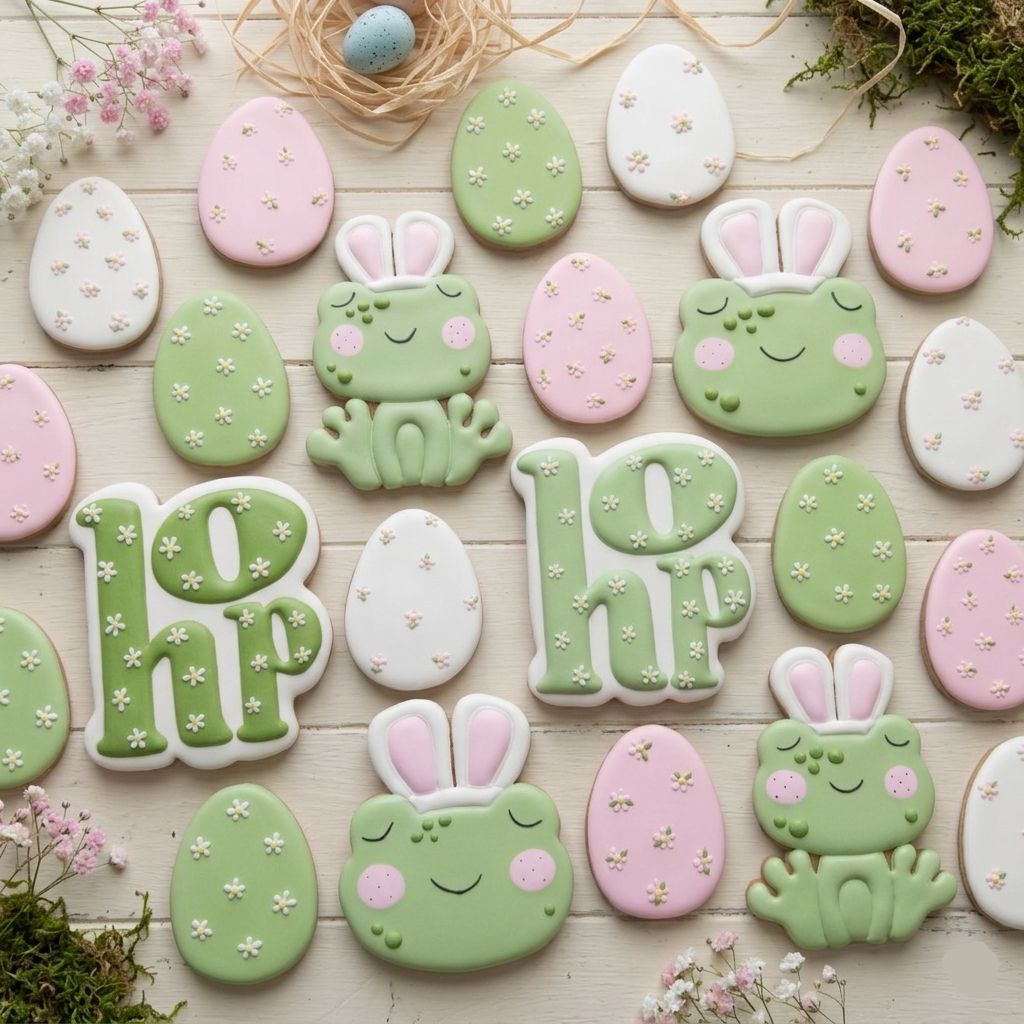 Easter Frogs