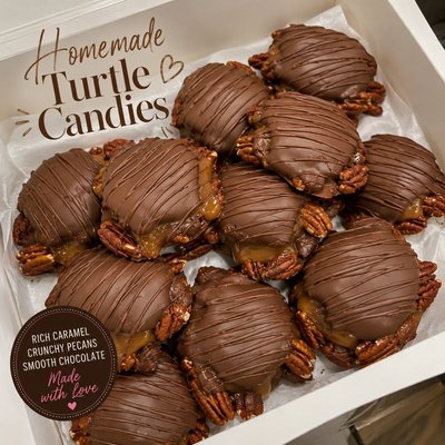 🍫 Homemade Turtle Candies 🍫