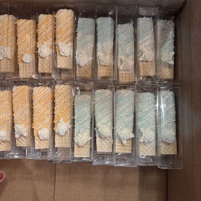 Chocolate Covered Wafers (dozen )