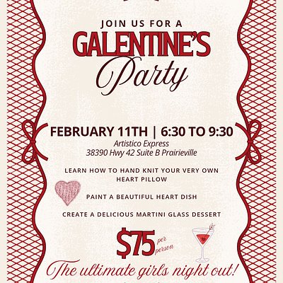 Galentine's Day Party Event