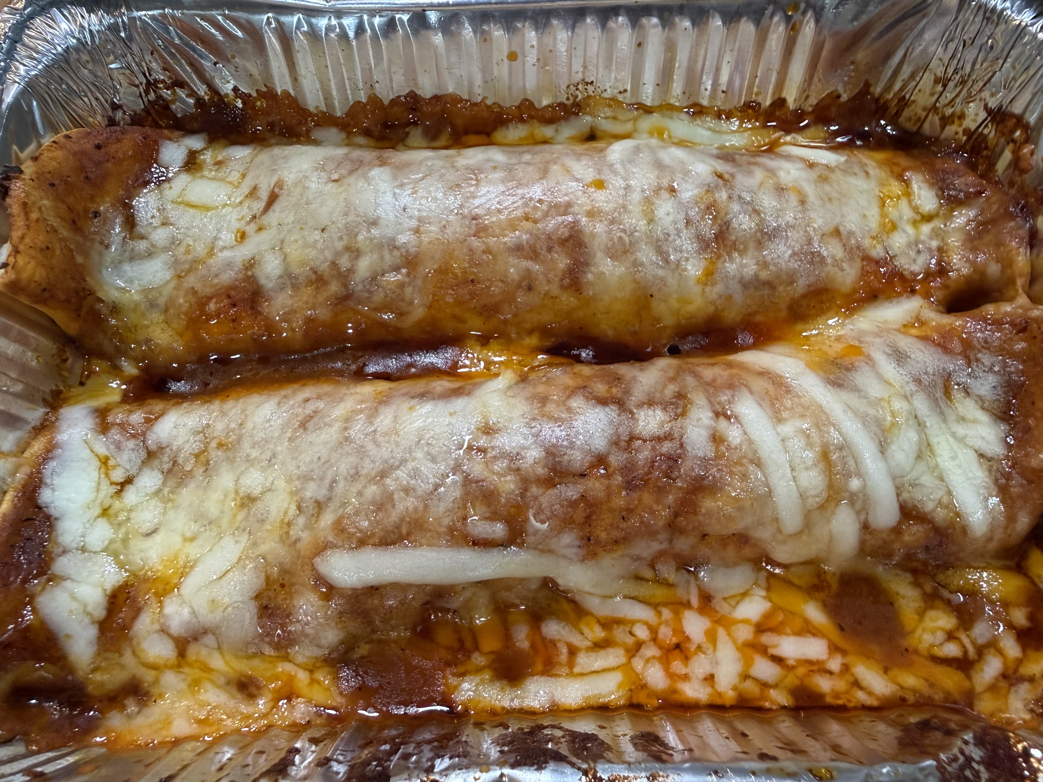 Beef Enchiladas -hot