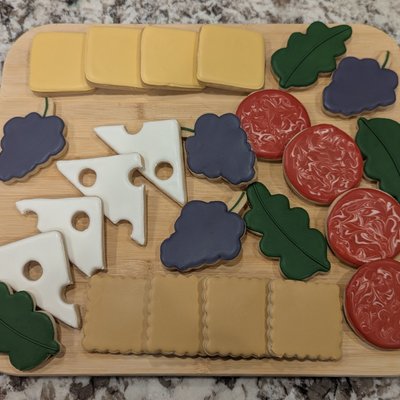 Charcuterie Board Cookies 