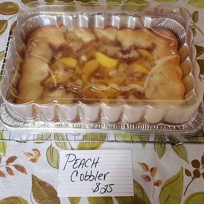 Peach Cobbler Full Pan