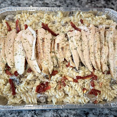 Creamy Chicken And Mushroom Pasta