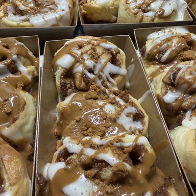 Biscoff Cinnamon Roll Bites