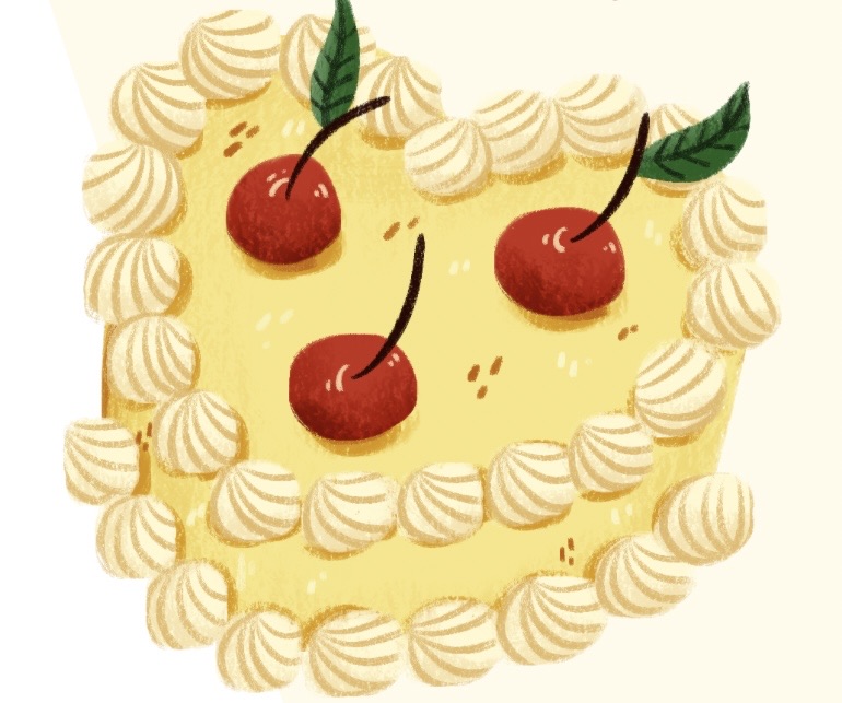 Vintage Heart Cakes