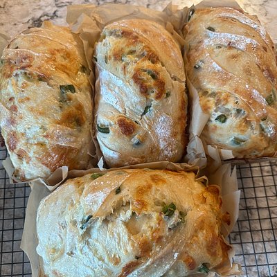 Smoked Cheddar Cheese & Jalapeño Sourdough