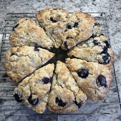 Lemon Blueberry Scones Pack Of 8