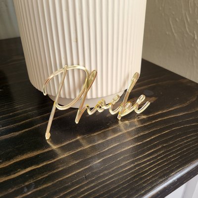 Custom Acrylic Name/Number